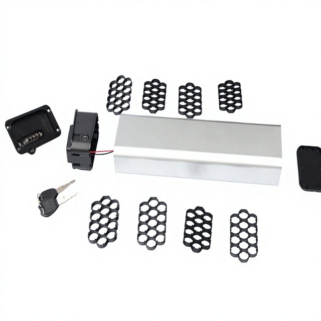 ALX056 Internal Frame Integration — empty e-bike battery case