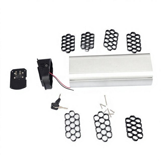 ALX076 Invisible Aluminium, Custom Mould — empty e-bike battery case