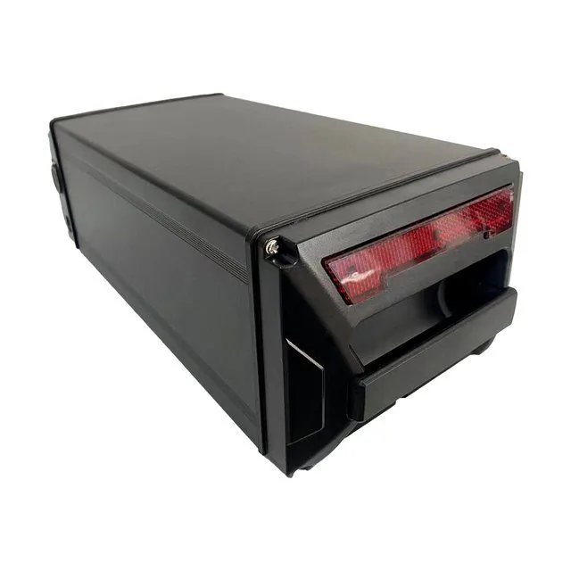 ALX103 Rear-Mount Rack Case — empty e-bike battery case